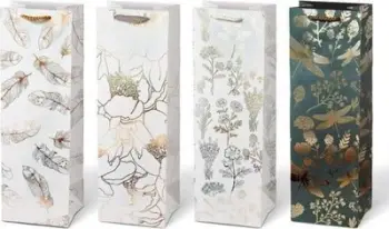 Qese dhurate Gift Bag T12 Kraft, 12.5x35x9 cm, letër kraft, shumëngjyrëshe