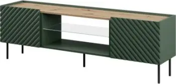 Komodë TV EF Onda, 180.5cm, e gjelbër