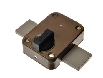 Bravë garazhi Jania Garage Lock, për dyer metalike, montim sipërfaqësor, metalike