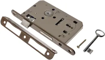 Bravë dere Jania Lock Z014, mortise me çelës, 60/50, metalike