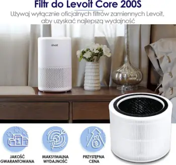 Filtër ajri Levoit Core200S-RF, zëvendësues për Core200S, True HEPA