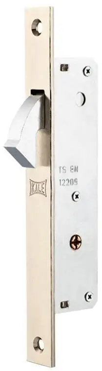 Bravë dere LOB Mortise Lock Kale 201F, me cilindër, përfundim nickel