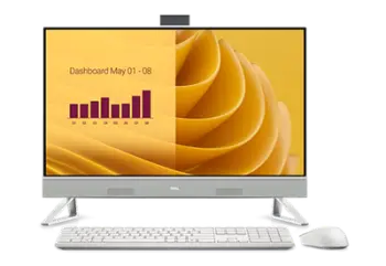 Kompjuter All in One Dell EC27250, 27" FHD Touch, Intel Core 7, 32GB RAM, 1TB SSD, i bardhë
