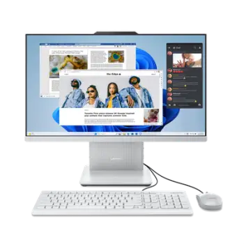 Kompjuter Lenovo PC AIO IdeaCentre 24ARR9, 23.8", AMD Ryzen 5 7535HS, 16GB RAM, 512GB SSD, AMD Radeon 660M, i hirtë