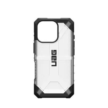 Mbulesë mbrojtëse UAG Plasma Ice për iPhone 16 Pro, TPU dhe polikarbonat, transparente