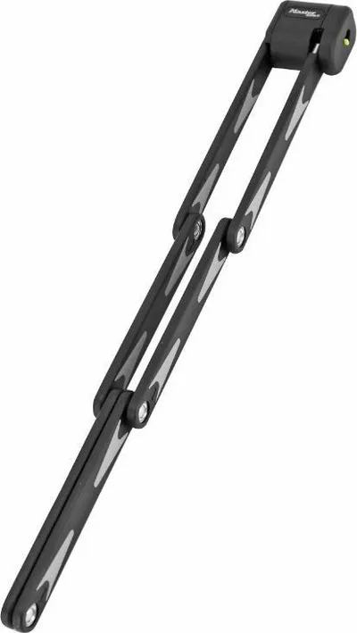 Bravë palosëse biçiklete Master Lock, 84cm, me çelës, e zezë - 3