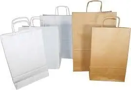 Qese letre NC Koperty Paper Bag 35 x 18 x 44 cm, e bardhë
