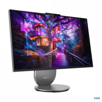 Kompjuter All in One Lenovo Yoga AIO 27IAH10, 27" QHD, Intel Core Ultra 7, 16GB RAM, Luna Grey