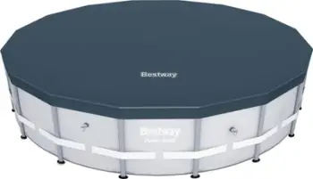 Mbulesë pishine Bestway 58249, për pishina të rrumbullakta, Ø4.93m, e zezë