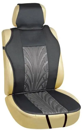 Mbulesë sediljesh Autoserio AG-26186/4, set universal, material i qëndrueshëm, e zezë