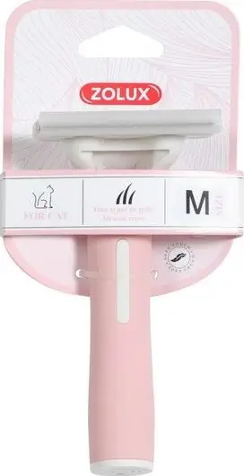 Brushë për mace Zolux ANAH Super Brush, madhësia medium, dorezë ergonomike