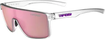 Syze dielli Tifosi Sanctum, lente Pink Mirror, kornizë Satin Clear