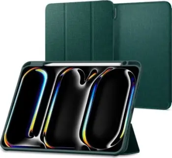 Mbrojtëse Spigen Urban Fit për iPad Pro 11 (2024), e gjelbër