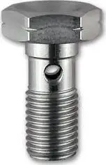 Bulon banjo frenash HEL Single, M8 x 1.00, metalik