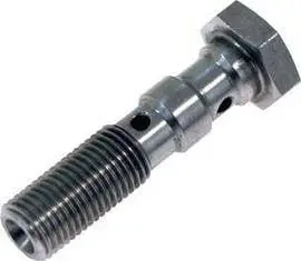 Bulon dyfishtë banjo MTuning AN3 40mm, çelik, për vaj ujë dhe karburant