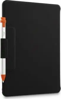 Mbulesë tablet LMP ProtectCase për iPad, me kapak magnetik, mbajtëse për Apple Pencil, e zezë