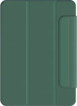 Mbulesë tablet Pomologic iPad Pro 13 M4 Book Cover Harmony, magnetike, jeshile - 1
