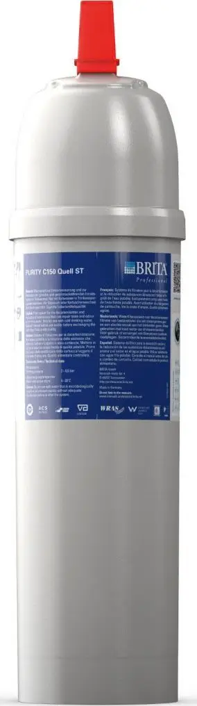 Fishek filter uji Brita Purity C150 Quell ST, për gastronomi, profesional, i bardhë