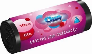 Qese plehrash Stella LDPE Strong, 60L, 10 copë, të zeza