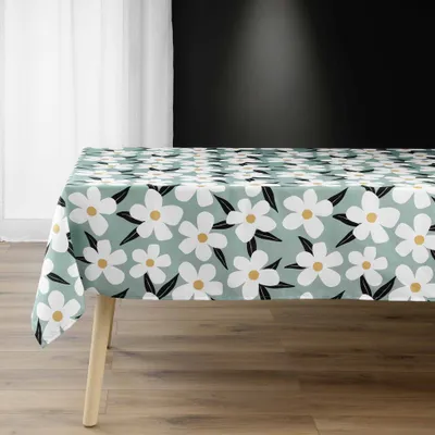 Mbulese tavoline Today Rectangular Darcy, 140x240cm, mikrofibër, jeshile sage - 1