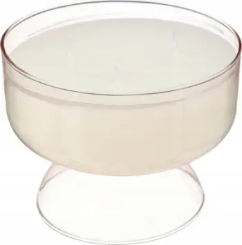Qiri aromatik Atmosphera Ali Jasmine, 450g, qelq, ngjyrë fildishi