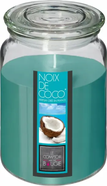 Qiri aromatik Atmosphera Home Designer, kokosi, 510g, blu