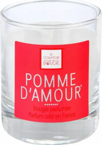 Qiri aromatik Atmosphera Les Gourmandes Red Candy Apple, me aromë molle të kuqe, e kuqe