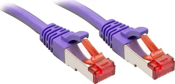 Kabllo rrjeti Lindy RJ45 Cat6, 7.5m, S/FTP, vjollcë