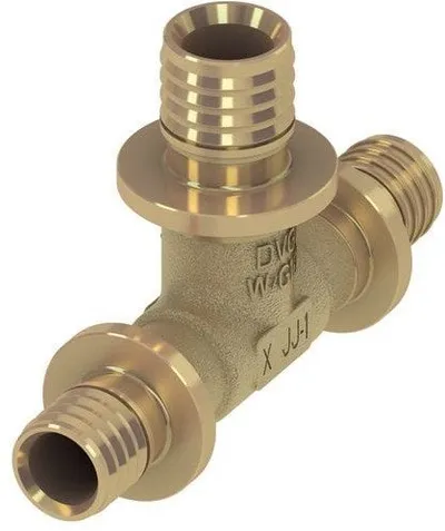 Fiting reduktues Tece Flex, bronzi, 25x32x25 - 1