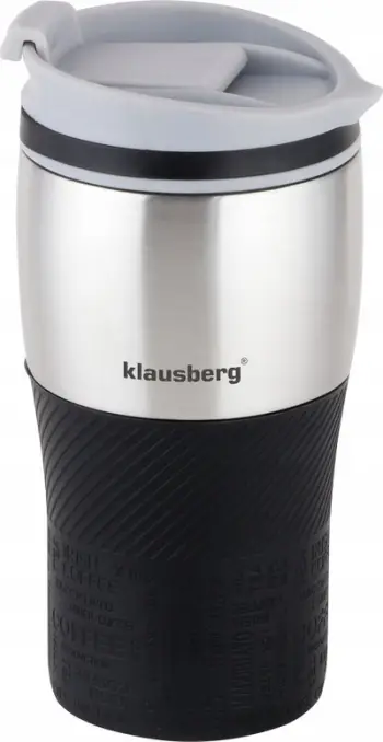 Filxhan termik Klausberg KB-7625, 320ml, çelik inox, gri