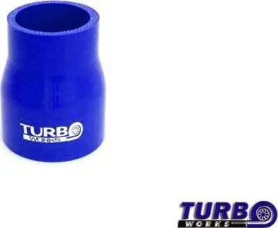 Burazh silikoni TurboWorks, reduktim i drejtë 45-57mm, blu - 1
