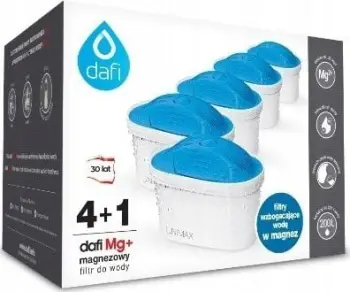 Fishek filtrues uji Dafi Unimax Magnesium Mg+, set 5 copë, për Brita