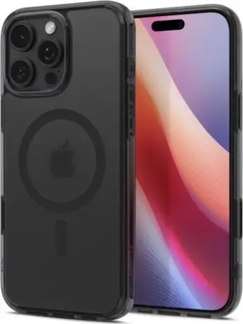 Mbulesë telefoni Spigen Ultra Hybrid T Mag MagSafe, iPhone 16 Pro Max, Frost Black