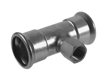 Fiting tee KAN-therm GW INOX 15x12x15mm, inoks