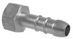 Fiting gome femër për LPG TDM Brass, 1/2", nikeli