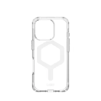 Mbulesë telefoni UAG Plyo Series për iPhone 16 Pro, MagSafe, transparente e bardhë