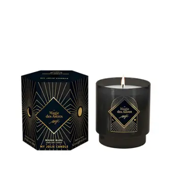 Qiri aromatik My Jolie Candle The Magic of the Stars, 36 orë djegie, me byzylyk, për gra