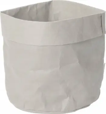 Mbulesë vazoje Home Styling Collection Crumpled, 19 x 18 cm, ngjyrë neutrale