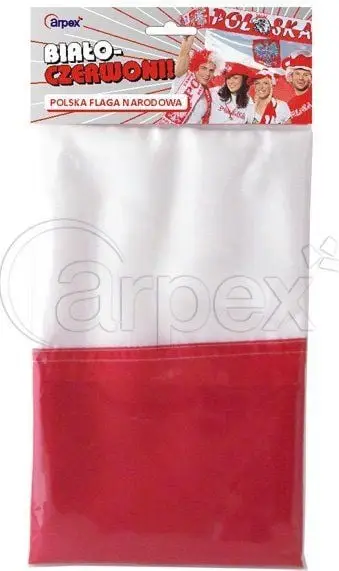 Flamur kombëtar Arpex Classic, 110 x 68cm, i bardhë e kuq