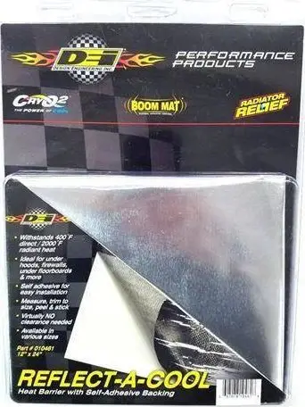 Fletë izoluese reflektuese Design Engineering Reflective Sheet Shield, 12" x 24", vetëngjitëse, argjendtë