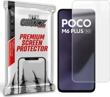 Fletë mbrojtëse ekrani Grizz PaperScreen për Xiaomi Poco M6 Plus, anti-fingerprint, mat, transparente