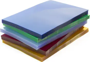 Fletë mbuluese për makinë lidhëse Herlitz A4, 200 mikron, transparente, 25 copë