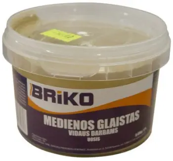 Mbushës druri Briko Wood Filler Interior Ash, 0.48kg, për përdorim të brendshëm, ngjyrë ahu
