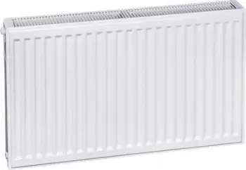Radiator çeliku Termoteknik V33 900x500, 1639W, me mbajtëse, i bardhë