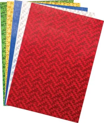 Fletë shkumë EVA vetëngjitëse Centrum 88083, holografike metalike, format A4, set 5 ngjyra