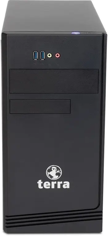 Kompjuter desktop Terra PC 6000, USB përpara, format tower, i zi