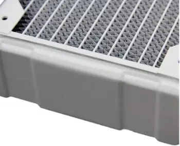 Radiator ftohës Hardware Labs Black Ice Nemesis GTX 240, 240mm, për 2 ventilatorë 120mm, i bardhë satin