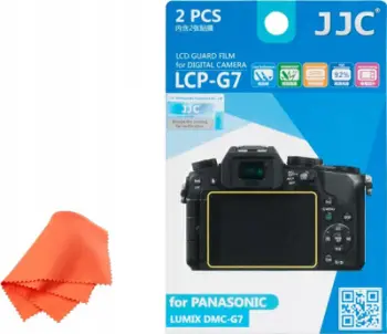 Fletë mbrojtëse ekrani JJC LCP G7, për kamera, transparente