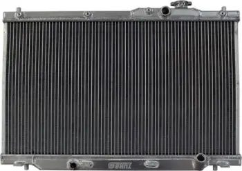 Radiator uji sportiv TurboWorks D1Spec D Sport, për Honda Civic D17 2001-2005, alumini, argjendtë