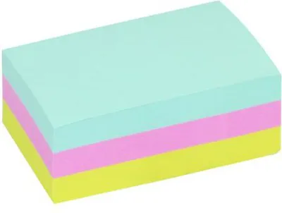 Fletë ngjitëse Eagle Notes, 50x75mm, kub 300 fletë, shumëngjyrëshe - 1